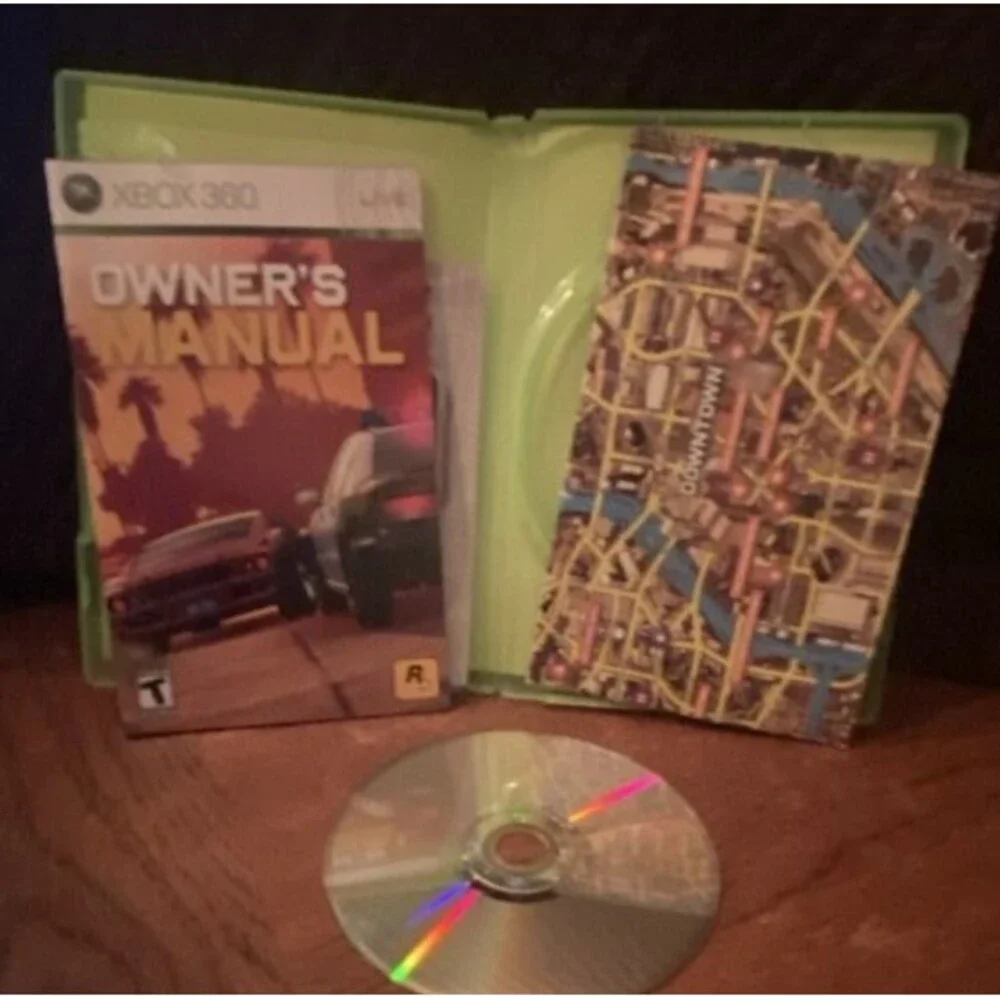 Xbox 360 Rockstar Games Midnight Club: Los Angeles Manual Included T NTSC 2008